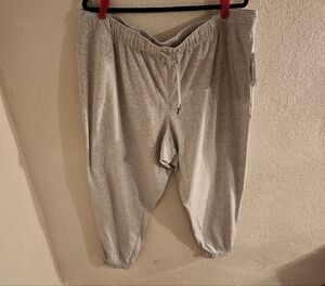Ideology Women's Plus Size Jogger Pants Gray 3X